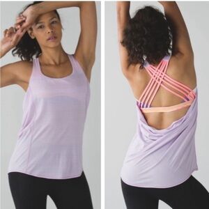 lululemon athletica Lavender Tank Top